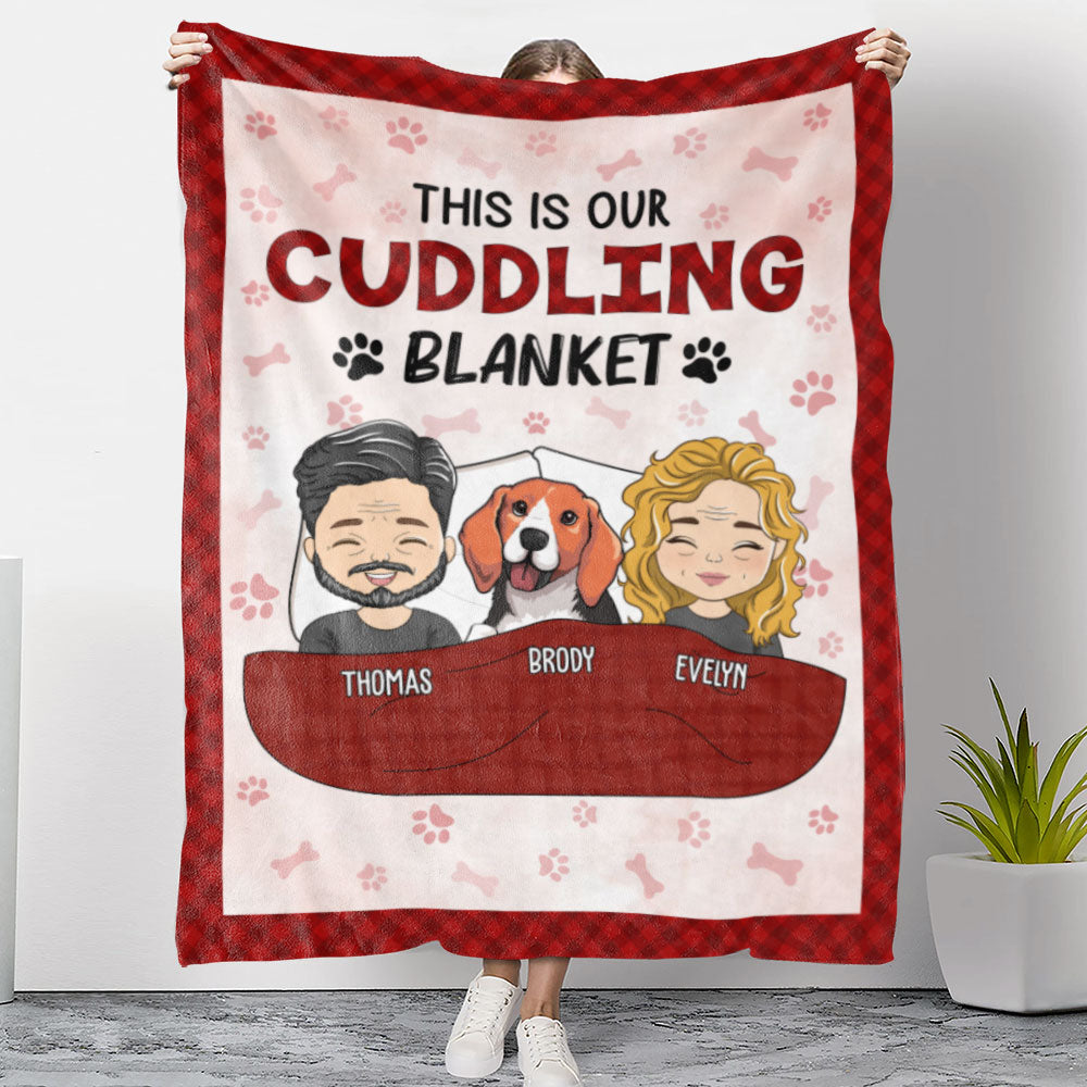 Cuddle Cloud Customizable Fleece Blanket