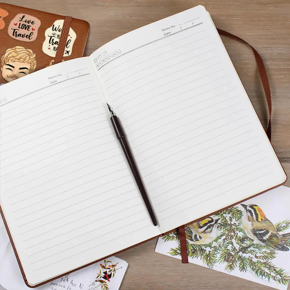 Wanderlust Chronicles Personalized Travel Lovers Journal