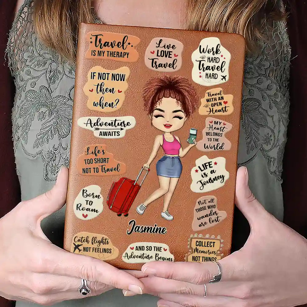 Wanderlust Chronicles Personalized Travel Lovers Journal