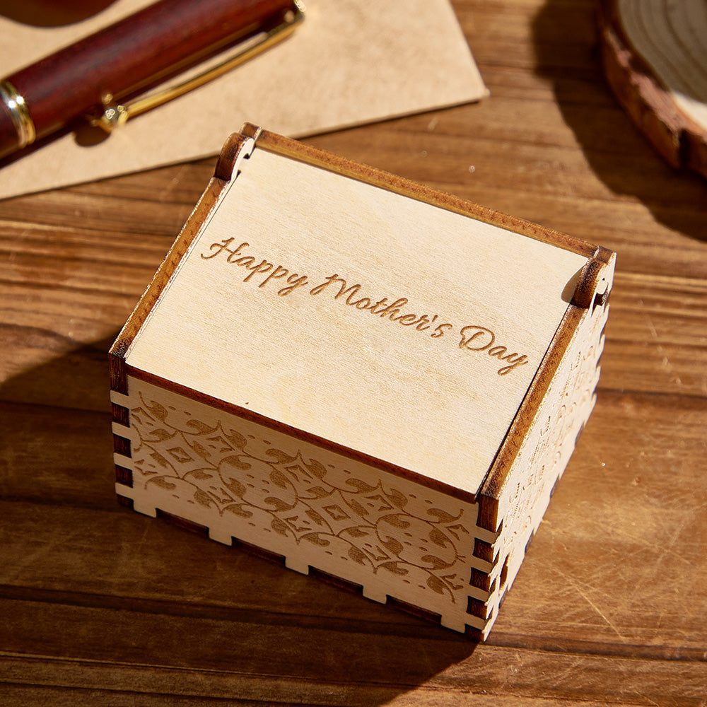 Timeless Treasures: Custom Wooden Heart Music Box